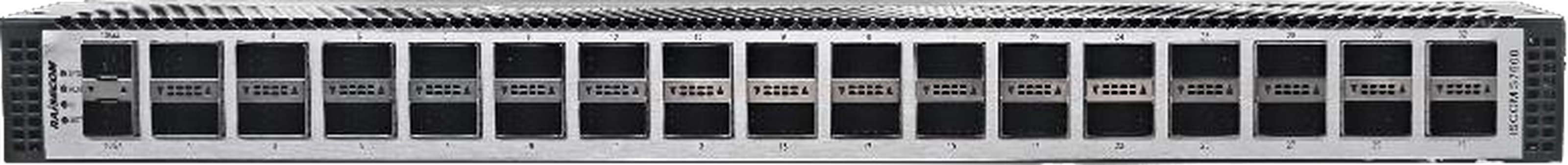 Raisecom ISCOM S7600-24C8B vista frontal