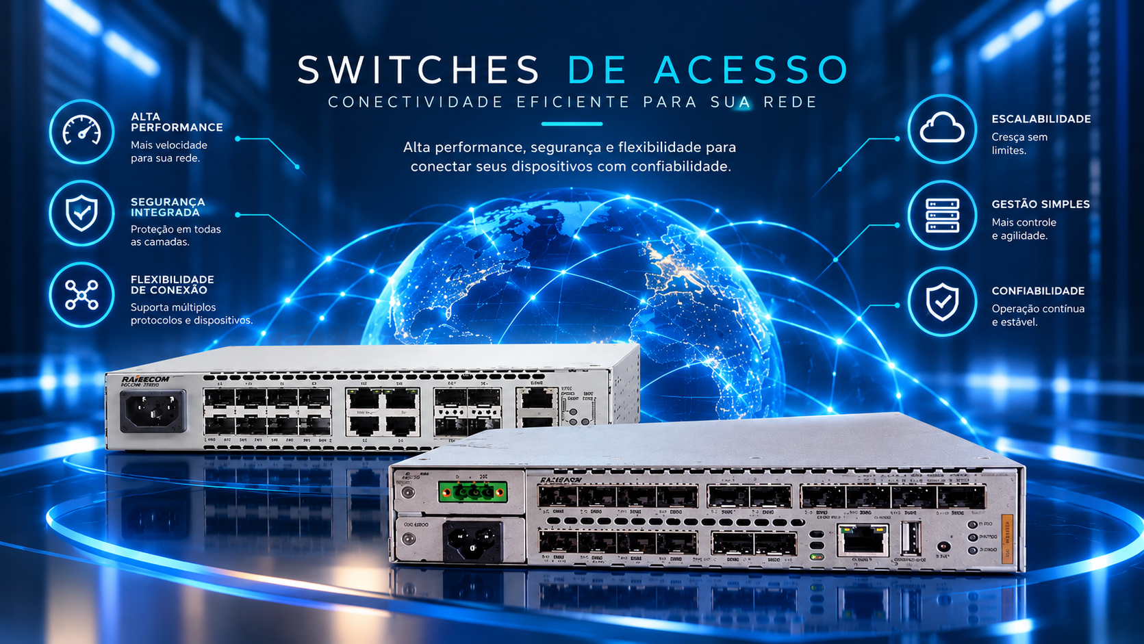 Switches Raisecom de acesso